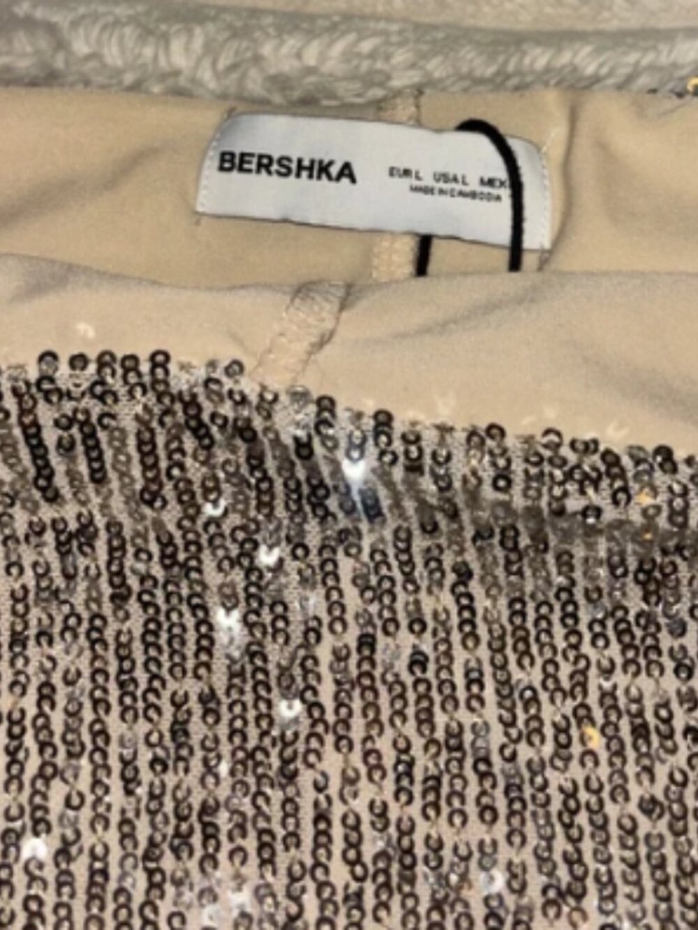 Bershka Luxury Glitter Skirt - Picture 2 of 2